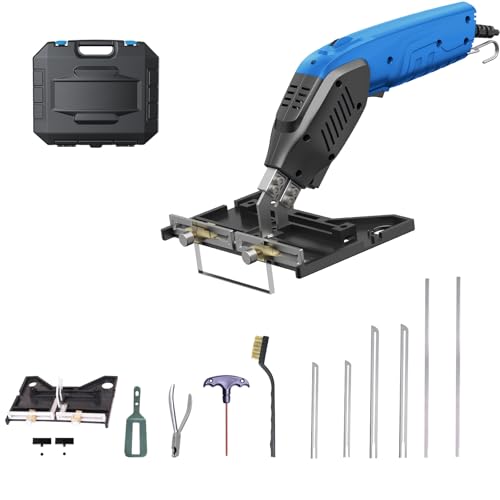RONGTER Air Cooled, Electric Hot Knife - Foam Cutting Tool with Blades & Accessories Use Foam Cutter for Engraving and DIY Handmade