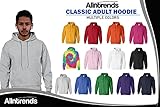 ALLNTRENDS Backwood Hoodie Adult Graphic Backwood Hooded Sweatshirt (L, Black)