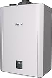 NEW Rinnai RX199iN Condensing Smart Sense Natural Gas or Propane Tankless Water Heater, Indoor or Outdoor Water Heater, Up to 11.1 GPM, 199,000 BTU