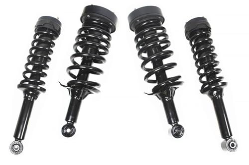 Air Strut to Coil Spring Conversion Kit, Direct OE Replacement for Land Rover 05-09 LR3 10-16 LR4 Discovery Range Rover Sport