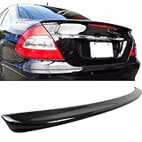 Trunk Spoiler Compatible With 2003-2009 Mercedes Benz E-Class W211, AMG Style Carbon Fiber (CF) Rear Wing by IKON MOTORSPORTS, 2004 2005 2006 2007 2008