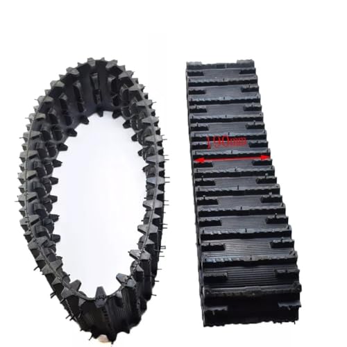 WXTMGMD Motorcycle Repair for Buggy Quad for Go Kart Karting ATV UTV Medium Track Snowmobile Caterpillar Rubber Easy to Replace