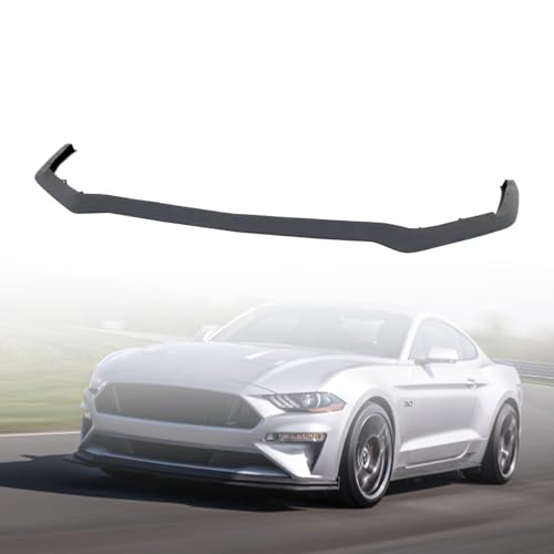 Mustang Front Bumper Lip Splitter Fits 2018-2023 Fo-rd Mustang GT Ecoboost Lower Spoiler Valance Air Dam JR3Z17D957BA FO1093120, W/Performance Pack