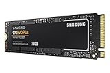 SAMSUNG 970 EVO Plus SSD 250GB NVMe M.2 Internal Solid State Drive with V-NAND Technology, Storage and Memory Expansion for Gaming, Graphics w/ Heat Control, Max Speed, MZ-V7S250B/AM