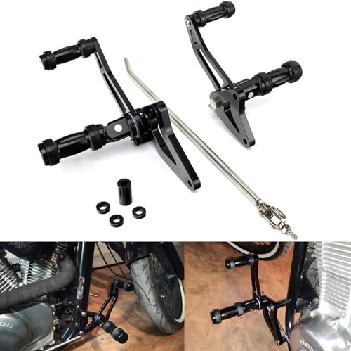 SFriding 3.5" Forward Controls Footpegs for Honda Shadow VLX600 VT600C VT600CD 1987-2007