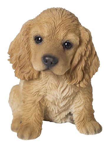 Hi-Line Gift Ltd. Cream-Coloured Cocker Spaniel Statue