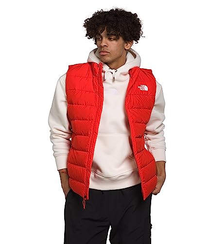 THE NORTH FACE Mens Aconcagua 3 Vest, S, Fiery Red