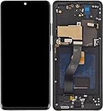 AMOLED for Samsung Galaxy S21 Ultra 5G Screen Replacement with Frame for Samsung S21 Ultra Screen Replacement SM-G998u G998a G998w LCD Touch Display digitizer with Repair Tools 6.8 inch Black