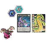 Bakugan Evolutions, Griswing, Platinum Series True Metal Bakugan, 2 BakuCores and Character Card, Kids Toys for Boys, Ages 6 and Up