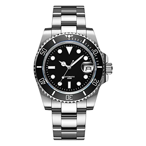 ADDIESDIVE Sterile Automatic Diver Watch for Men Stainless Steel Bracelet MY-H3-2