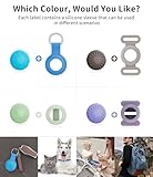 Air Tags-4 Pack Item Finders Work for Apple Find My APP(iOS Only) Tracker Tags for Keys, Luggage, Backpack etc,Waterproof Airtag Holder Keychain 4 PCS. (Not for Android)