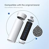 GLACIER FRESH Water Filter Compatible with XWFE (Built-in CHIP), Replacement for GE XWFE, XWF Refrigerator Water Filter NSF/ANSI 53 Certification Pack of 3