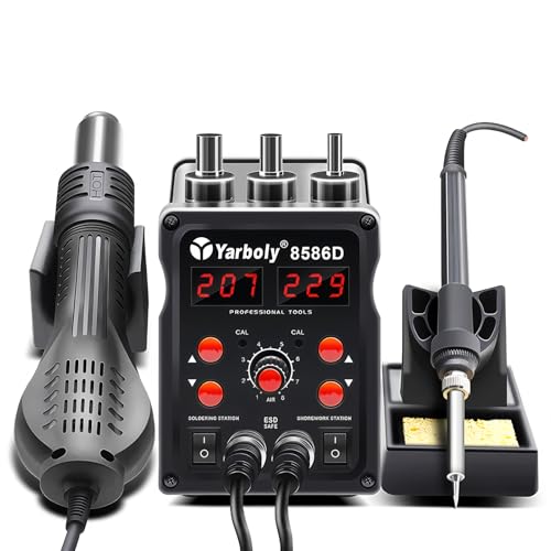 BGA Rework Solder Station Soldering Hot Heat Air Gun 8586D for SMD SMT Welding Repair Desoldering Tools 8586 8786 8858 858d