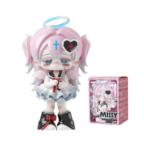 Bahomu Anime Blind Box, Cute Missy Sweet Mourning Laurie Series Blind Box Figure for Home Decoration, Collectible PVC Figurine for Birthday Gifts (TSLL 1.0)