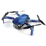 MightySkins Glossy Glitter Skin Compatible with DJI Mavic Mini Portable Drone Quadcopter - Color Splash | Protective, Durable High-Gloss Glitter Finish | Easy to Apply | Made in The USA