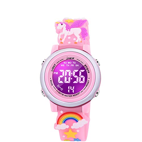 VAPCUFF Gifts for 3-10 Year Old Girls, Watches for Girls Toys for Girls Ages 4-Fun Birthday Gifts for 3 4 5 6 7 8 Years Old Girls - Unicorn Pink