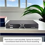 TIGERSECU Super HD 1080P H.264 16 Channel DVR Security Recorder with 2TB Hard Drive, Hybrid 6-in-1 CCTV DVR Recorder Compatible with 2MP and 5MP TVI, AHD, CVI, Analog, RS485 PTZ and IP Cameras