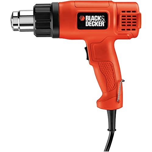 BLACK+DECKER Heat Gun, Corded, Dual Heat Settings up to 1000 Degrees, 1350 Watt (HG1300)