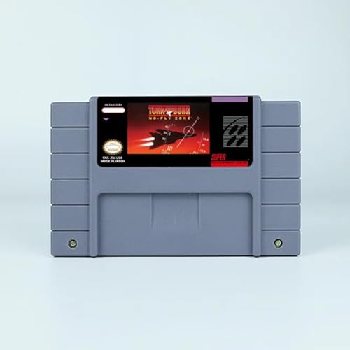 Action Game for Turn and Burn - No-Fly Zone- USA version Cartridge available for SNES Video Game Consoles