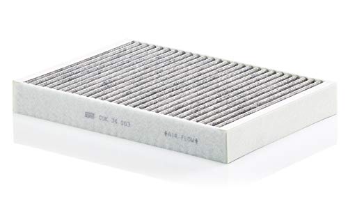 Mann Filter CUK 34 003 Automotive Cabin Air Filter with Activated Carbon, Car & Truck Passenger Compartment OEM Filter Replacement for Volvo: XC60, XC90, S60 and more