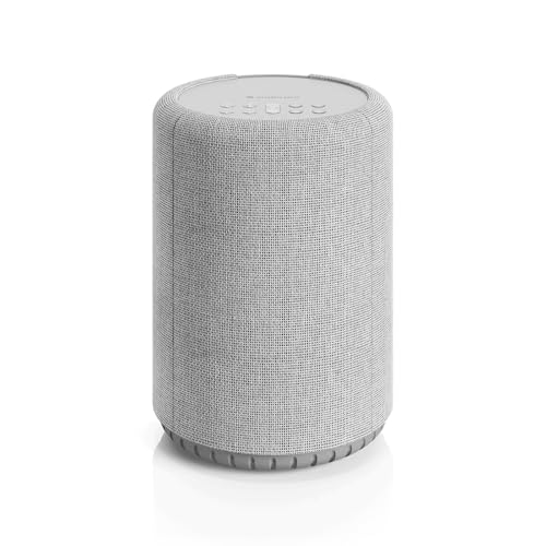 Audio Pro A10 MKII Wireless Multiroom Speaker, WiiM Edition | High Fidelity, Bluetooth, WiFi | Compatible with AirPlay 2, Google Cast, Siri, WiiM Home App, Stream Spotify, Tidal & More, Light Gray