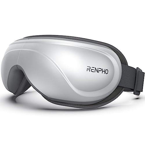 RENPHO Eye Massager with Heat, Eyeris 2 Birthday Gifts for Mom Dad Women Men FSA HSA Eligible Face Massager, Heated Eye Mask for Migraines Relief, Improve Sleep