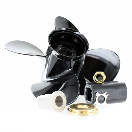 Mercury Spitfire 4-Blade Aluminum Propeller 13 x 17 Pitch 75-125HP 488M8026590