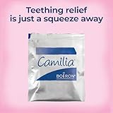 Boiron Camilia Teething Drops for Daytime and Nighttime Relief of Painful or Swollen Gums and Irritability in Babies - 30 Count