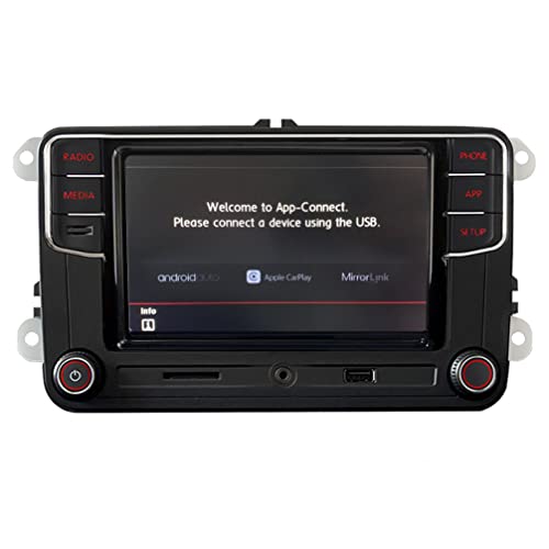 Amzparts RCD330 MIB Car Radio Android Auto CarPlay 6.5" Vehicle Navigator Compatible for Golf 5 6 CC Passat Polo