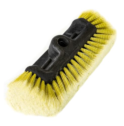 DOCA Car Wash Brush with Long Handle - Outdoor Broom for House, Deck, Patio - Soft Brush, Car Wash Brush (6+ Ft Reach)