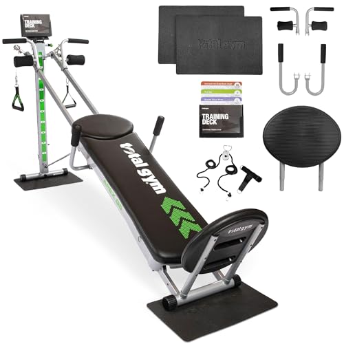 Total Gym APEX G5 Indoor Home Fitness Incline Weight Trainer with 10 Resistance Levels - Workout Machine Equipment for Abs, Legs, Shoulder, Arms and Back