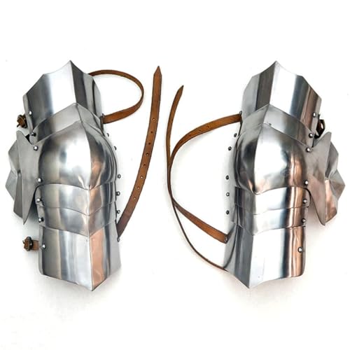 15th Century Archer Knee Armor Knight Leg Protection Functional Armor Silver