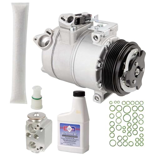 AC Compressor & A/C Kit For BMW 328i 128i M3 E81 E82 E90 E91 E92 E93 - Includes Drier Filter, Expansion, Oil & O-Rings - BuyAutoParts 60-81559RK NEW