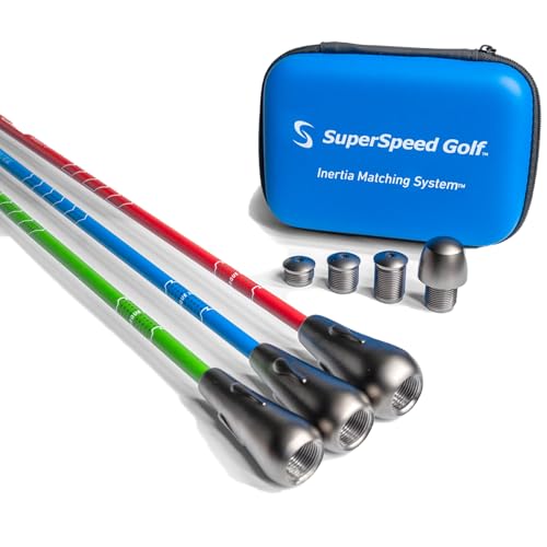 SuperSpeed Golf Speed Sticks Pro | New 2025 Model | Swing Speed Training System Used by Padraig Harrington | Gain Speed and Distance | App Training Protocols