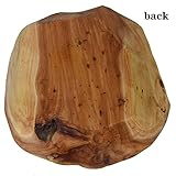 JFFLYIT Creative Wood Bowl Root Carved Bowl Handmade Natural Real Wood Candy Serving Bowl (9"-10")