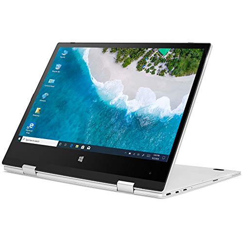 iProda 2 in 1 Laptop, 11.6" Windows 10 Pro Touchscreen Convertible Laptop (Intel N4100 2.4GHz 4GB RAM 64GB eMMC, HDMI, 1080P) UItra Thin & Light with Metal Shell, Portable PC for Student and Business