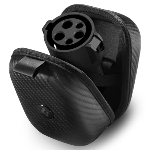 Spigen Adapter Case Designed for Tesla SAE J1772 Charging Adapter with Magnet Open/Close (SAE J1772 Charging Adapter NOT Included) (Carbon Edition)