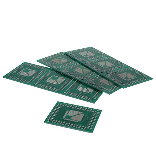 Fielect TQFP 32-100P 0.5 / TQFP 32-64P 0.8 to DIP Adapter PCB Board SMD Converter 10Pcs