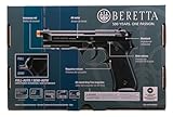 Beretta M92 A1 Blowback Automatic CO2 Powered 6mm BB Pistol Airsoft Gun, Beretta M92 A1 Airsoft Gun, Black