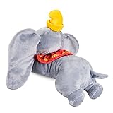 Disney Store Official Dumbo Medium Soft Toy for Kids, Cuddly Character with Fuzzy Texture and Embroidered Details, Floppy Oversized Ears, Disney Plushy Suitable for All Ages.