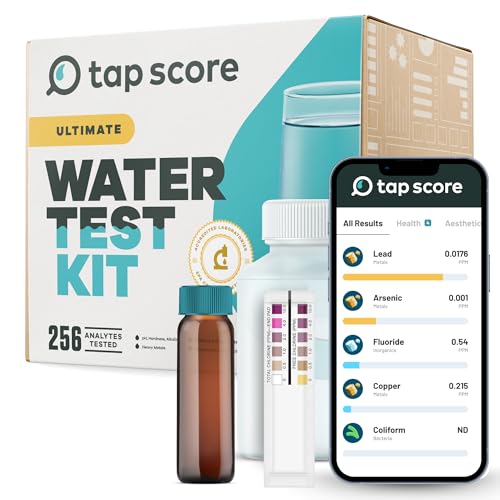 Ultimate Home Water Test Kit for Drinking Water | Tests for 250+ Parameters Like Lead, Bacteria, and VOCs | EPA Certified Well or Tap Water Test