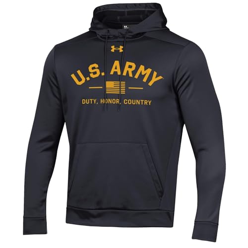 Under Armour US Army Black Fleece Hoodie Large