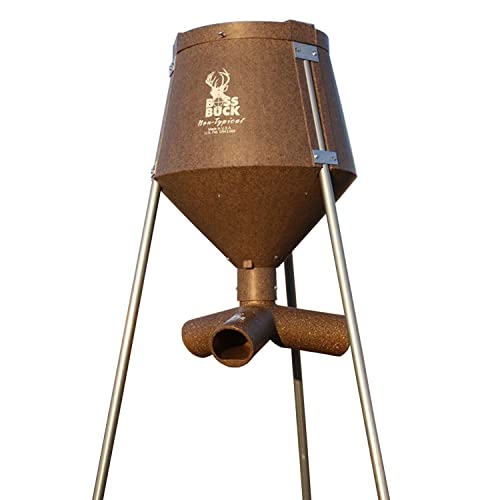 Boss Buck BB-1.200.P - One Piece Leg System200lb Capacity Deer Feeder- Protein Gravity Kit