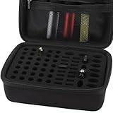 HUIZHU EVA Storage case with Sponge for Electronics and 5IO carts and 5IO pen Battery 5IO tank case Pod case cables case and USB cable U disk (Black)