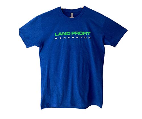 Land Profit Generator Coaching T-Shirt (X-Large) Blue