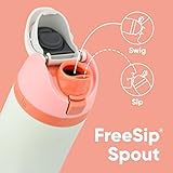 Owala FreeSip Insulated Stainless Steel Water Bottle with Straw for Sports, Travel, and School BPA-Free Sports Water Bottle, 32 oz, Denim