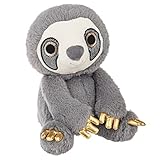 Webkinz 9 inch Sloth Plush, Premium Stuffed Toy Animal, Grey