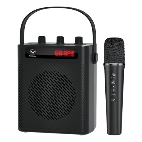 Voice Amplifier with Wireless Microphone & Speaker - Portable Mini Bluetooth PA System with Handheld Mic, 30W Ultra-Light Rechargeable Megaphone for Teachers, Speech & Outdoor Events - S93 Pro
