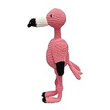 Birds Crochet Doll Handmade Amigurumi Plush Toy VAC Peacock Flamingo Stork Pelican Swan Cockatiel Ostrich Rooster (Flamingo)