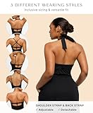 SHAPELLX Strapless Shapewear for Women Deep Plunge Corset Tummy Control Butt Lifting Body Shaper Low Back Bodysuit Large